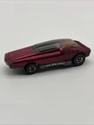 HOT WHEELS Vintage 1969 Redline WHIP CREAMER Rose Red w/Black Interior