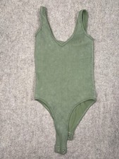 Aura Women s Size Small Green Corduroy Body S...
