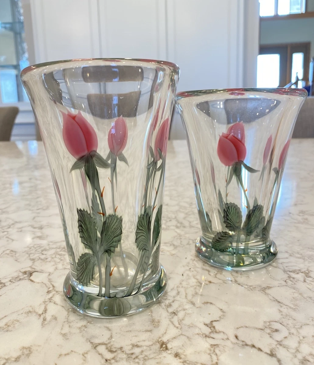 【70sヴィンテージ】Orient&Flume 花瓶 orient flume art glass products for sale | eBay