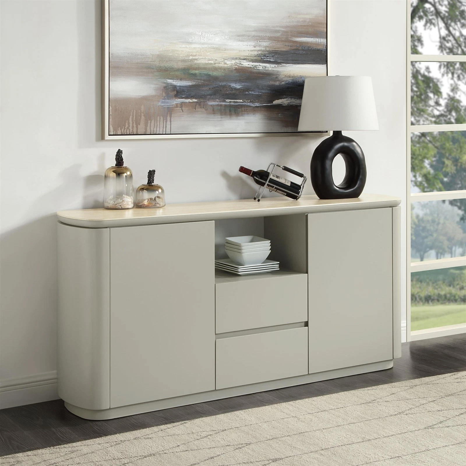 Acme Furniture Ingram Server - Thumbnail 2