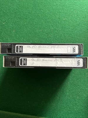 2 VHS Blank Tapes 12 Hours Pro Wrestling  The Four Horsemen Vol 1 and 2 Whoo!