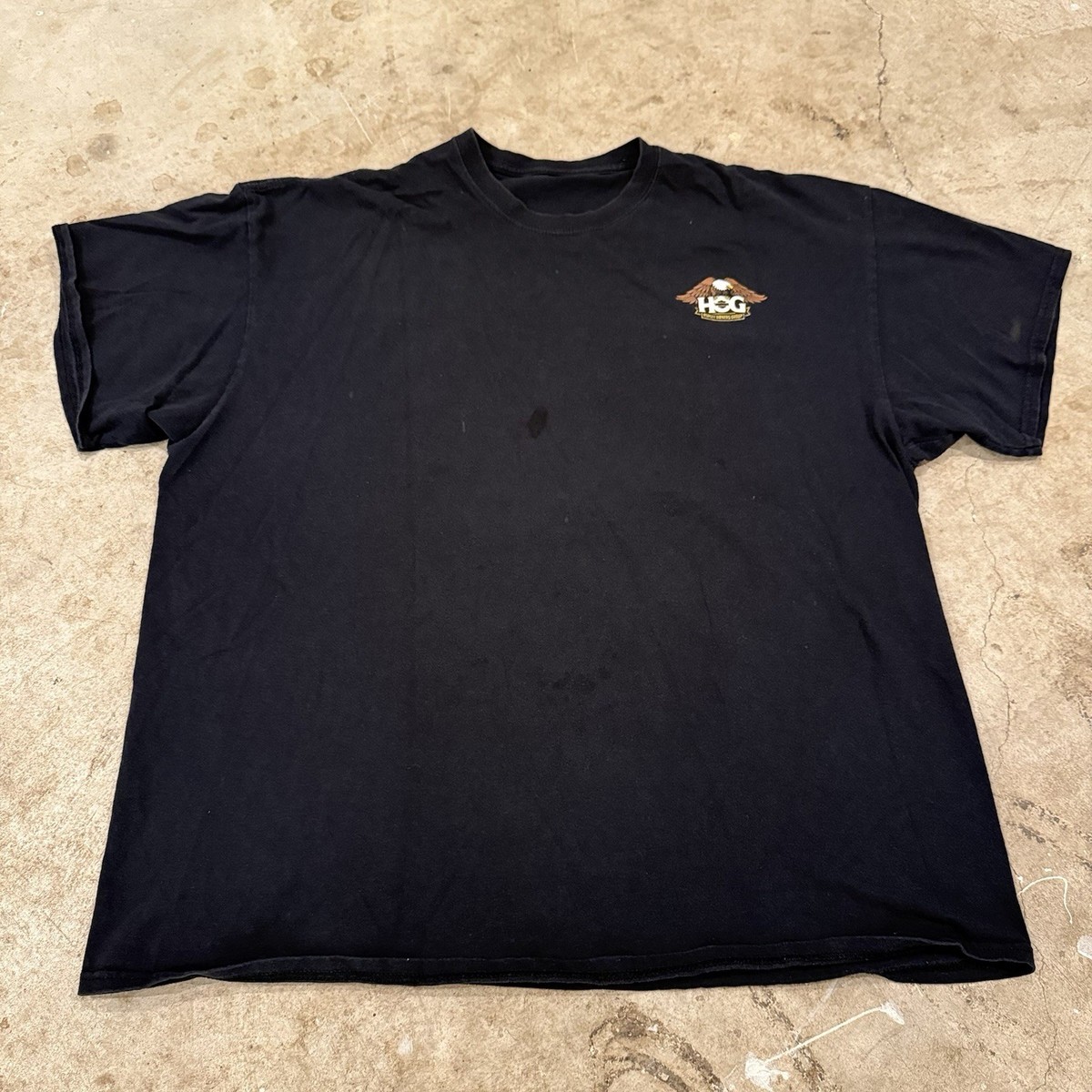 Harley Davidson Hog Shirt Adult 2XL Harley Owners Group Biker Motorcycle View 2