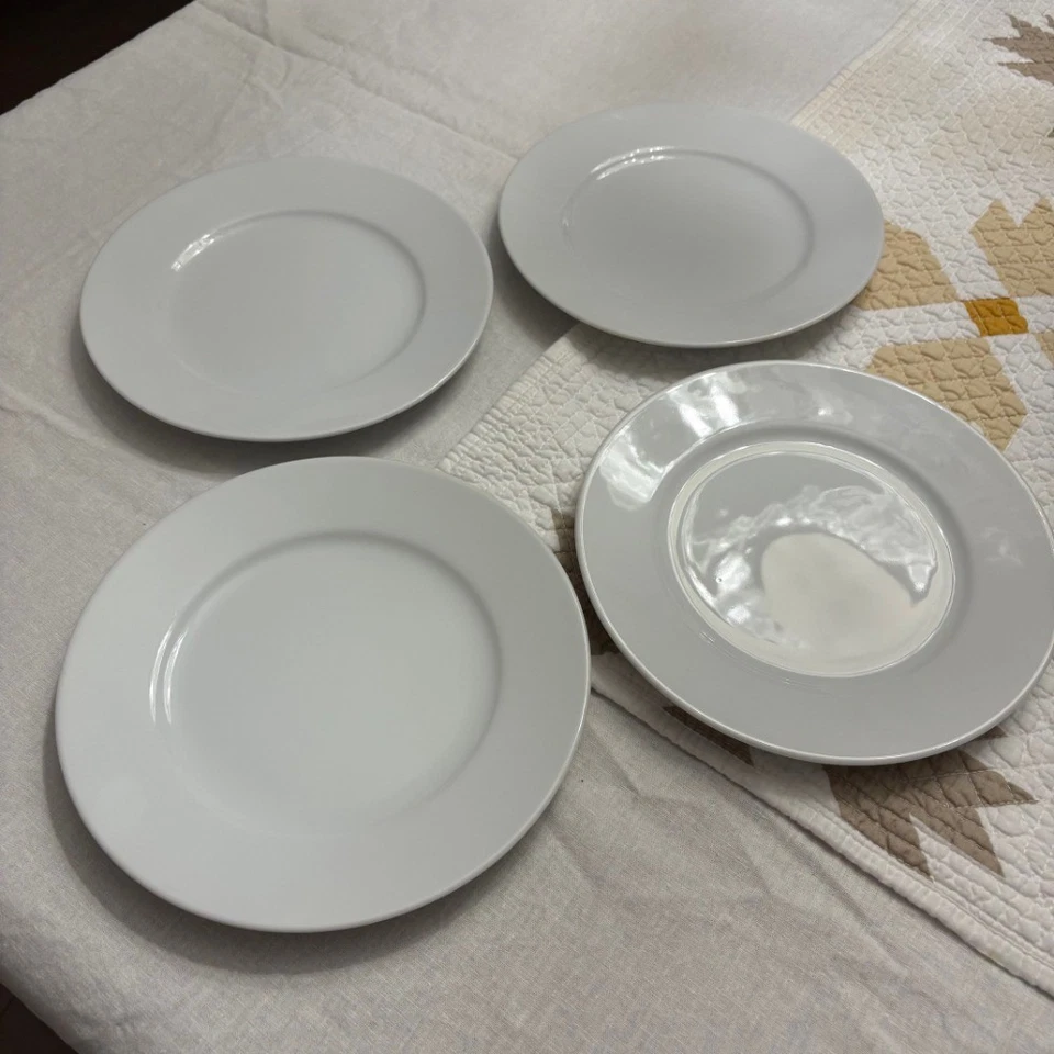 Juego de 4 platos de cena IKEA 365+ de porcelana Susan Pryke vajilla de cocina moderna de 8" Foto 2 de 4