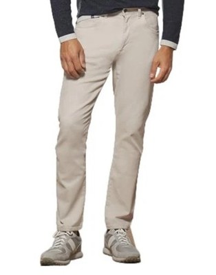 johnnie-O Atlas Lightweight Stretch 5-Pocket Jean Stone / 40/32 Tan NWT