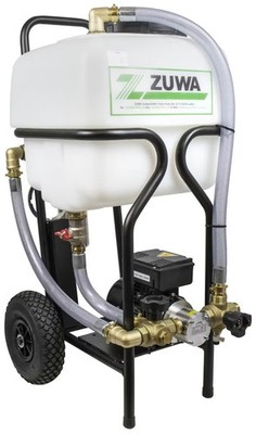 ZUWA Cleaning Mobilcenter Behälter 55L + Pumpe Combistar 2000-B Spülstation
