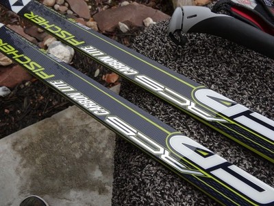 FISCHER CarbonLite Skate Plus Ski 192 cm Medium 142-174 lb Carbon Lite Bindings