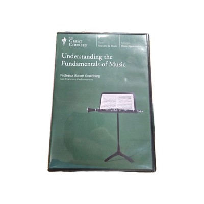 Understanding the Fundamentals of Music DVD & Guidebook Great Courses 4 DVDs