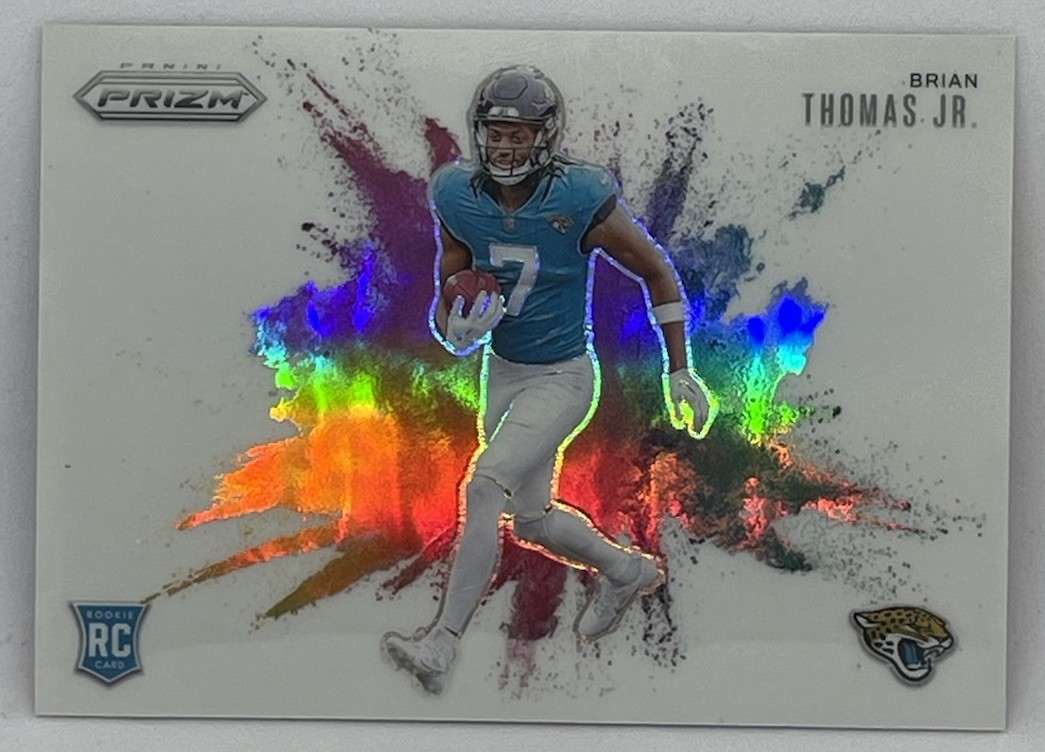 2024 Panini Prizm Color Blast - Brian Thomas Jr Rookie #11 - Case Hit SSP (RC)