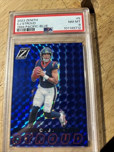 2023 Panini Zenith C.J. Stroud #5 PSA 8 1994 Pacific Blue