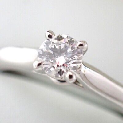 AUTH Cartier 1895 Solitaire Ring 3EX Diamond E VVS2 0.23ct AUTH Cartier 1895 Solitaire Ring 3EX Diamond E VVS2 0.23ct
