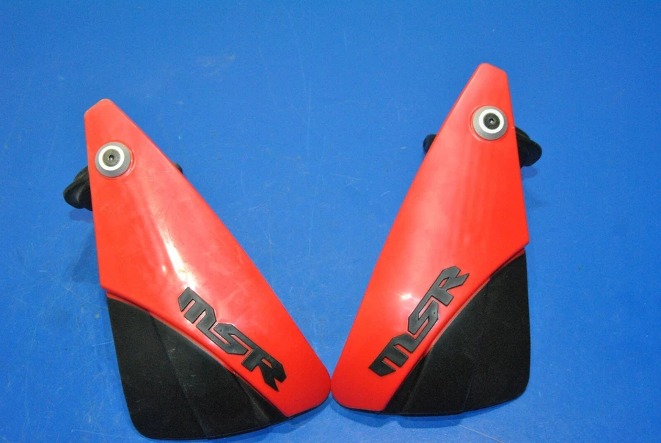 RMZ RM WR YZ KX CRF KTM MSR PROTECTORES DE MANOS PROTECTOR DE CEPILLO ESCUDO  Foto 3 de 4