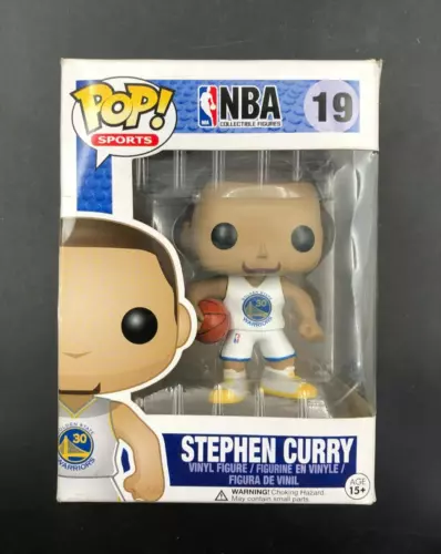 Funko Pop! Sports #19 NBA Golden State Warriors - Stephen Curry Vinyl Figure