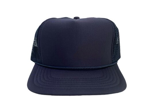 vintage headfirst mesh foam plain trucker snapback hat cap a