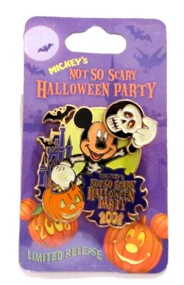Disney Mickey Not So Scary Halloween Party 2008 Pin - Limited
