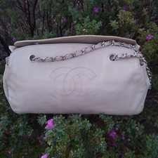 Chanel Bag Chain strap Champagne color. Approx 14"×8"