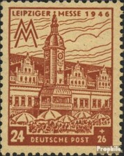 Sowjetische Zone (All.Bes.) 164Z gestempelt 1946 Leipziger Messe