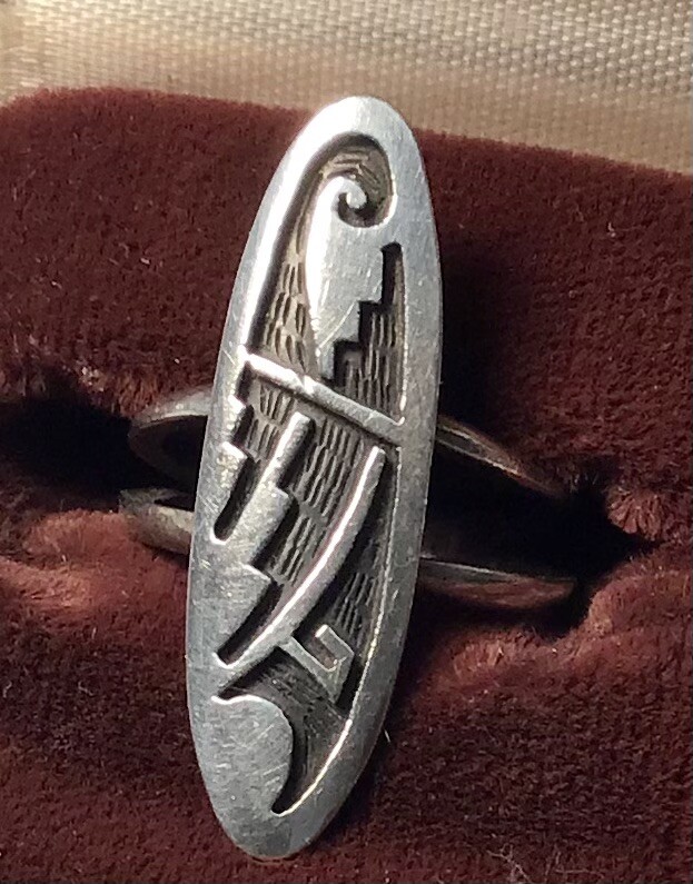 14Kインディアンジュエリー リング Mitchell Sockyma hopi 【公式通販】