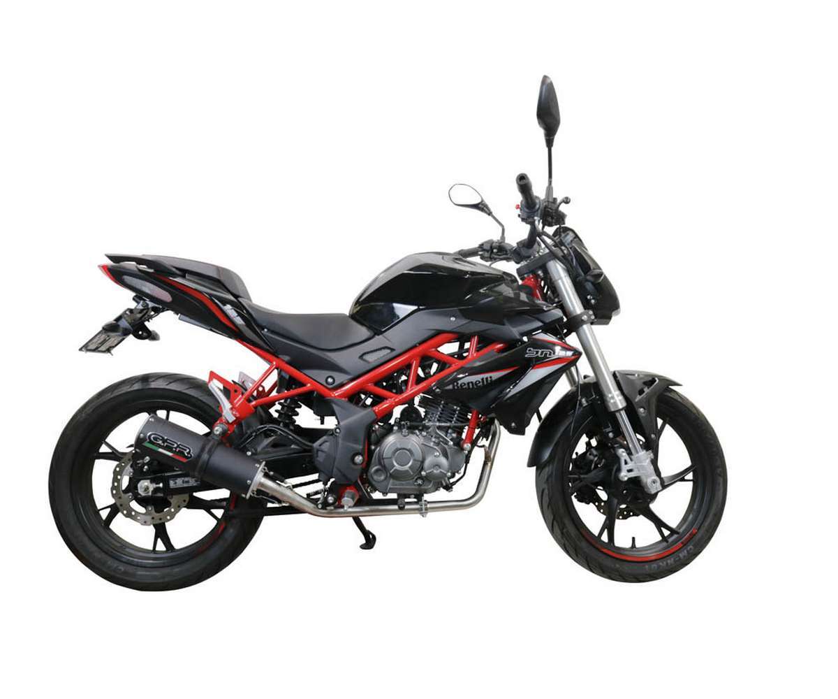 Full System Exhaust GPR M3 Black Titanium Approved Benelli Bn 125 2018 2020