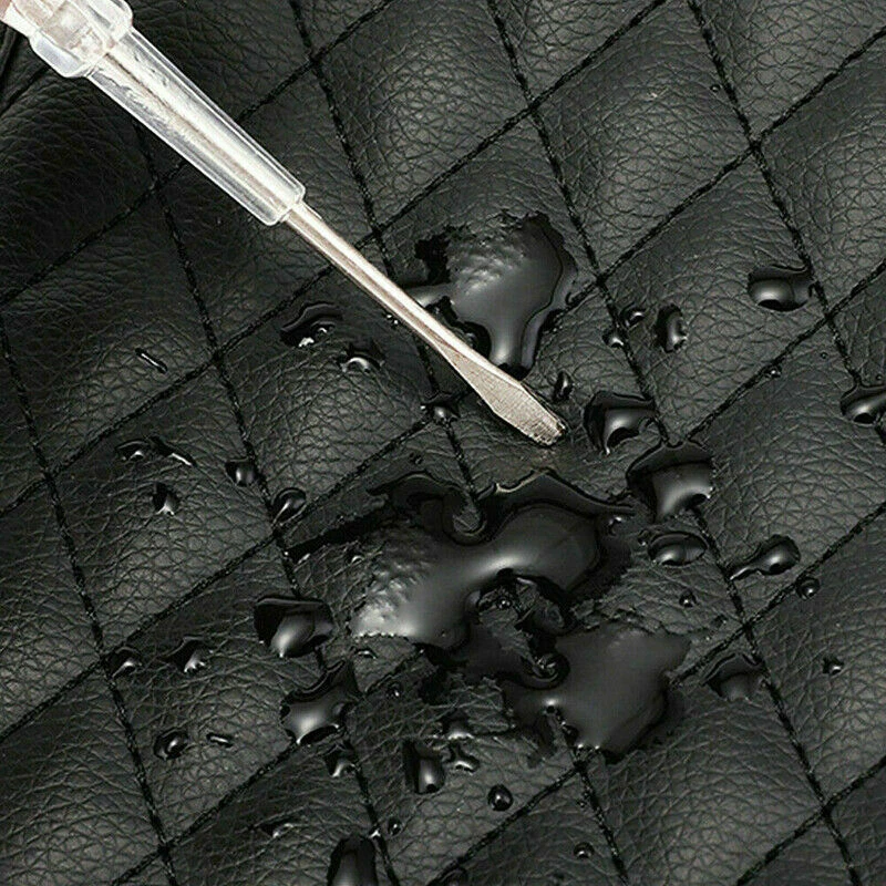 1x Funda Almohadilla Reposabrazos Coche Consola Central Automática Caja Cuero PU Cojín Mat S Foto 4 de 4