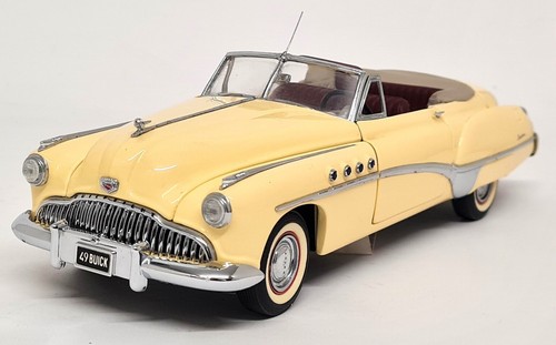 Franklin Mint 1/24 - Buick Roadmaster Convertible 1949 Cream Diecast Model Car - Bild 12 von 12