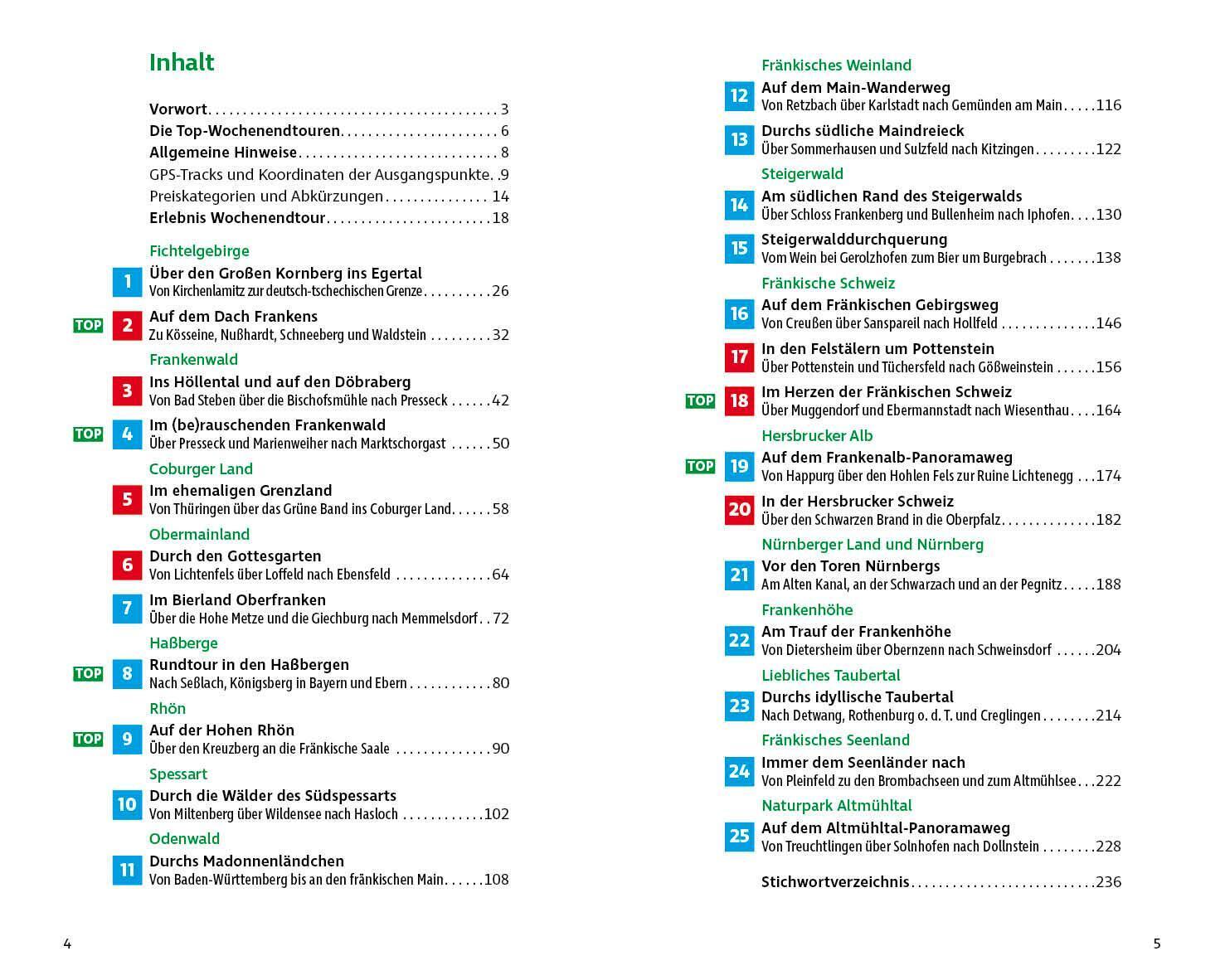 Thumbnail - Christof Herrmann | Wochenendtouren Franken | Taschenbuch | Deutsch