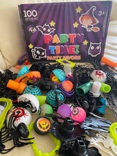 Halloween Party Favors Carnival Prizes Halloween Trinkets Toys Bulk 100 PACK
