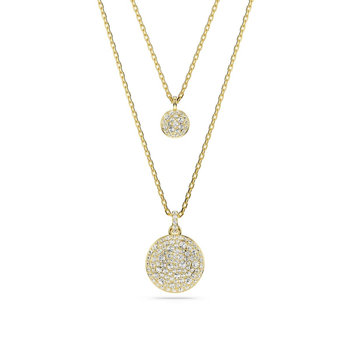 Swarovski sublima ペンダント Swarovski Sublima Layered pendant White, Gold Tone plated