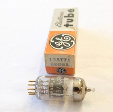 Amperex PQ 6201 12AT7 E81CC W Germany Df6 Tube - Amplitrex 118/123 % GM