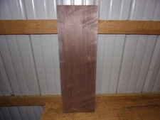 1 PC WALNUT LUMBER WOOD KILN DRIED BOARD 28 7/16"X 9 5/16"X 3/4"  1615V FLAT