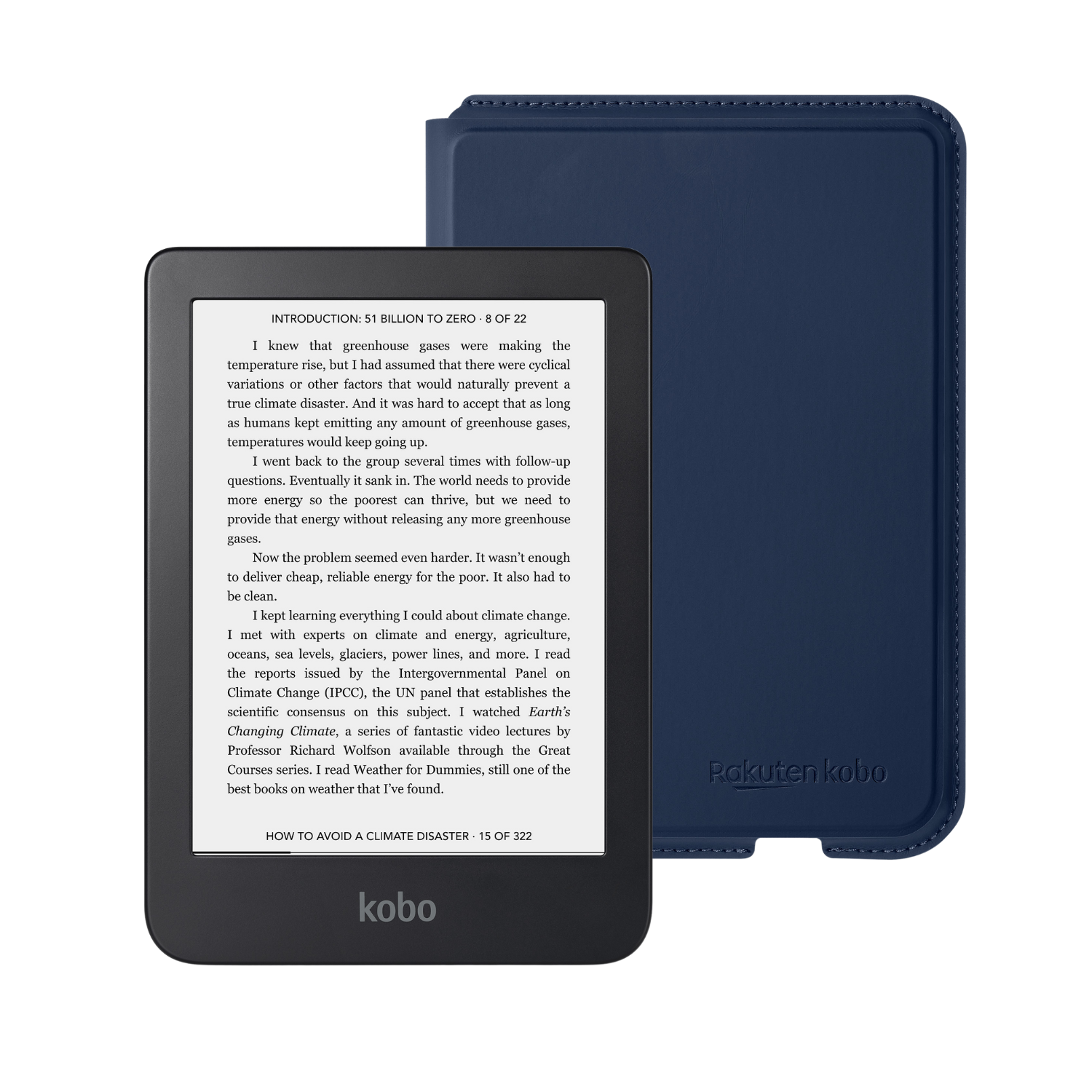 Capa SleepCover para Kobo Clara 2E