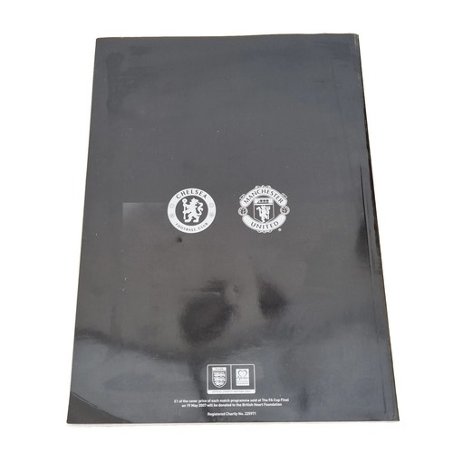Chelsea Vs Manchester United FA Cup Final 19th May 2007 Programme & Ticket Stub - Picture 3 of 13