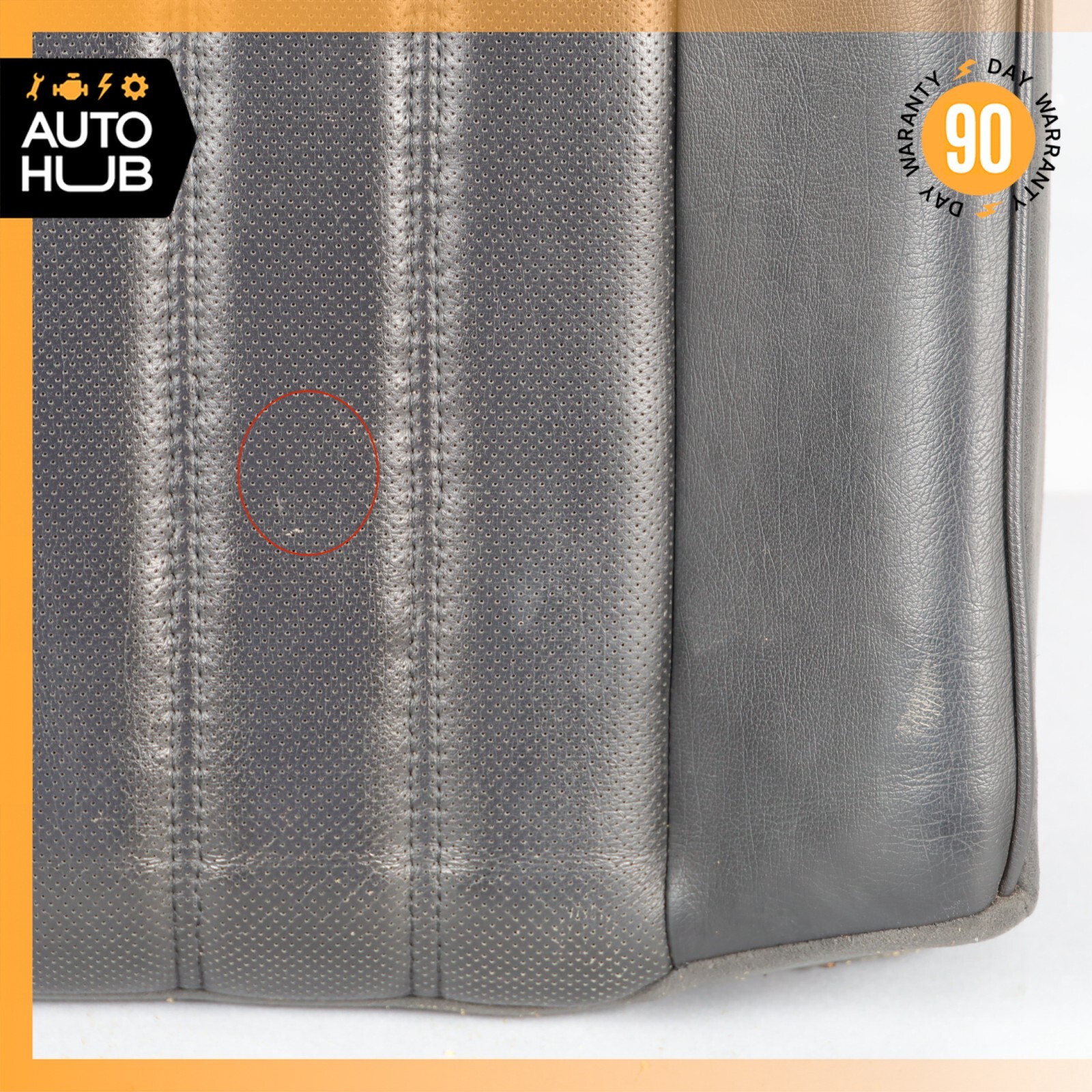 03-08 Maserati Quattroporte M139 Rear Right Recline Seat Cushion Top Upper OEM