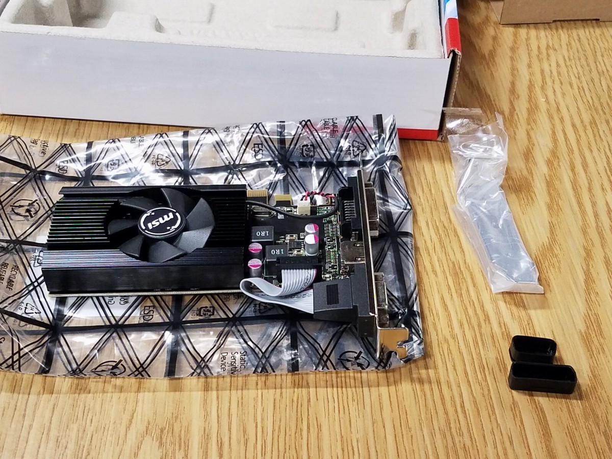 MSI Radeon R7 240 2gd3 64b LP PCIe HDMI Video Graphics Card for