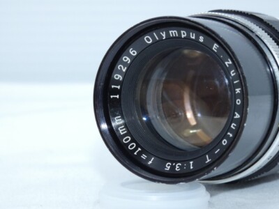 OLYMPUS E.Zuiko Auto-T 100mm f/3.5 for PEN FT F FV From Japan | eBay