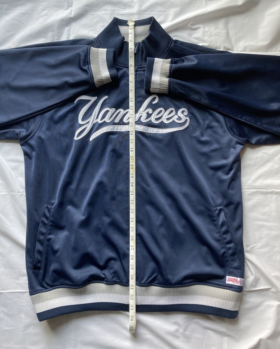 Men's New York Yankees Stitches Brand Full Zip Jacket Size