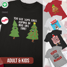 Christmas T-SHIRT FAMILY Men Women Kids Festive Xmas Gift Matching set