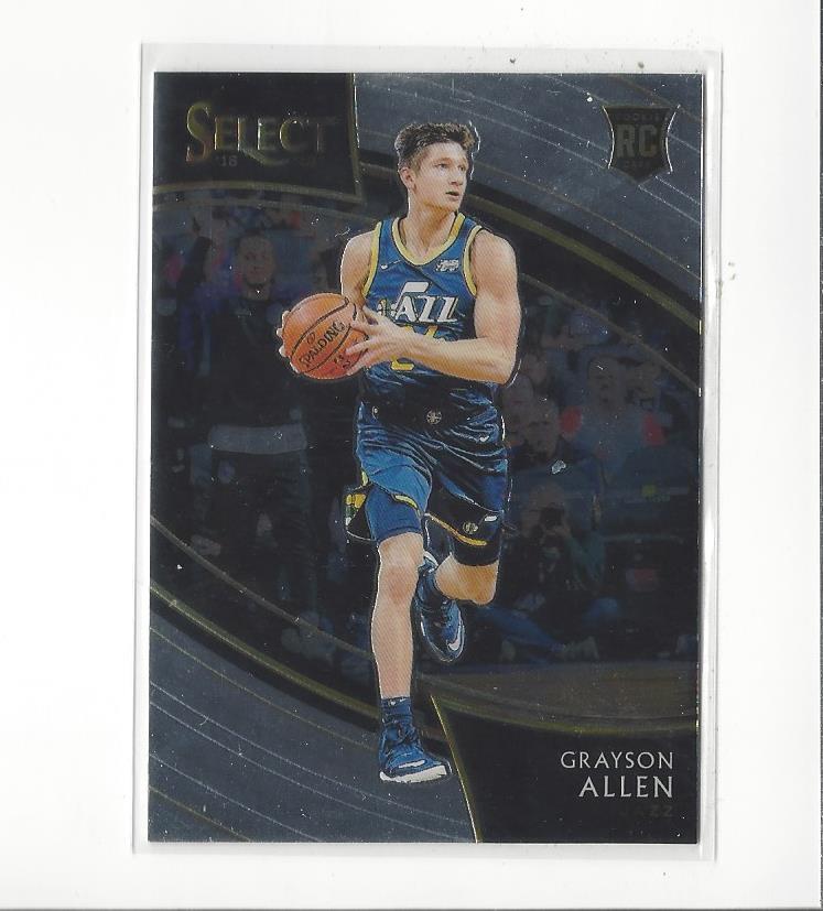2018-19 Select #203 Grayson Allen RC Rookie Jazz Suns (Courtside) SP