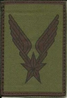 FABRIC BADGE, COMALAT MILITARY PATCH LOW VISIBILITY