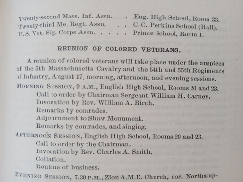 G.A.R. NATIONAL ENCAMPMENT Boston MA 1904 Directory Program & Parade Map Booklet - Picture 8 of 24