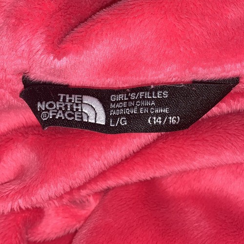 The North Face Apex Piedra Softshell Jacket Girls Large 14/16 Fleece Lined Pink - Picture 5 of 9
