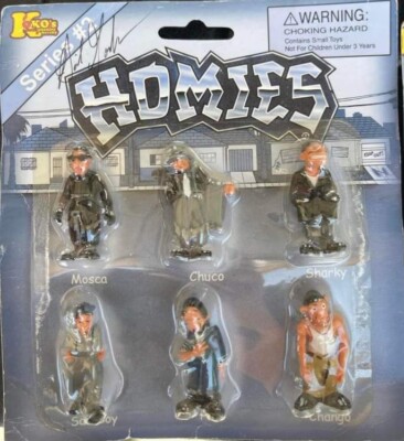 Homies Series 2 On Blisters Cards Signature By David Gonzales