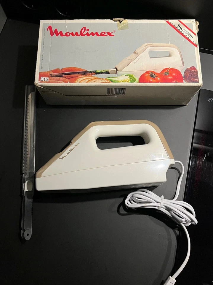 Retro Moulinex elektrisches Küchenmesser vintage, Typ 859, 100 Watt