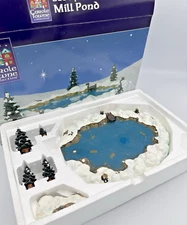 Carole Towne Mill Pond, Stream Fork & Light-Up Ice Fishing Set Lot, Works!