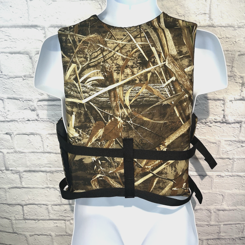 Onyx RealTree Max 5 Camouflage Adult Universal Life Vest Coast Guard Approved - Picture 2 of 10