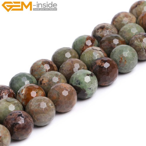 Natural Genuine Gemstone Jewelry Making Beads Wholesale 15" Round Faceted Stone - 第 164/173 張圖片