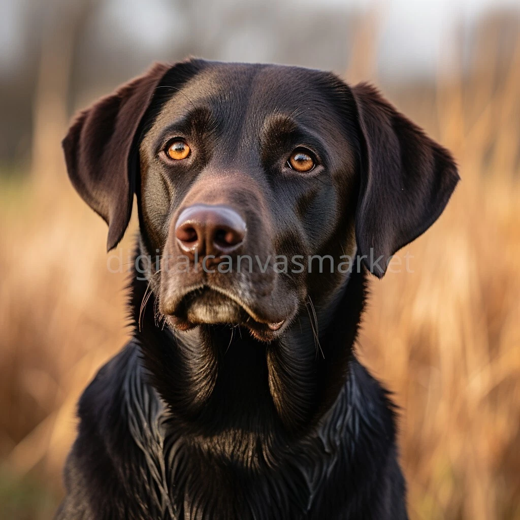 Black Labrador Retriever Wallpaper