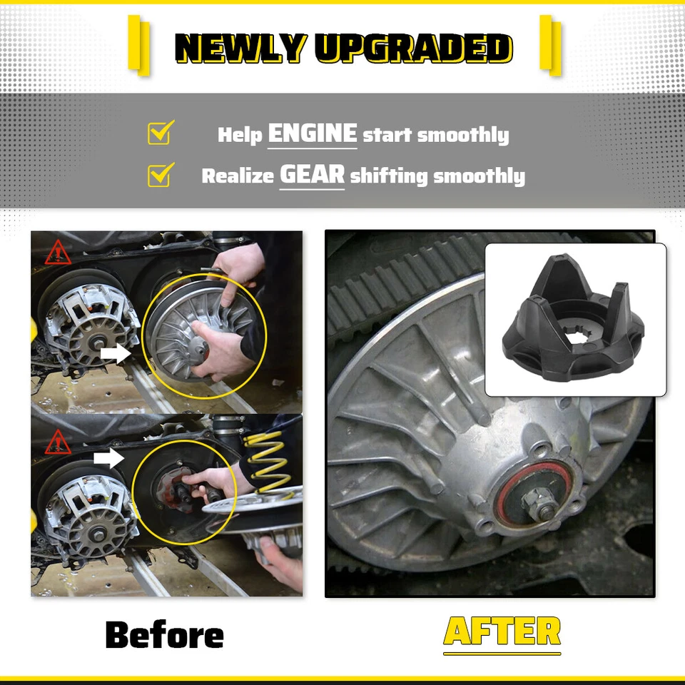 420280173 Embrague de accionamiento secundario para CanAm Outlander Renegade Maverick Commander Foto 4 de 4