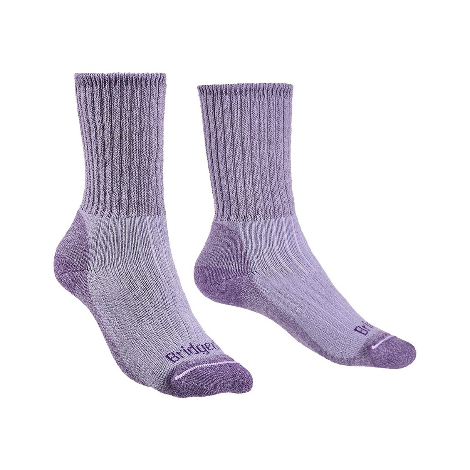 Bridgedale Women's Merinofusion Hike Midweight Boot Trekker Socks - Purple