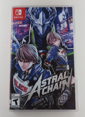 Replacement Case (NO GAME) Astral Chain Nintendo Switch | eBay