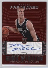 2013-14 Panini Preferred Rookie Revolution Red 17/99 Mason Plumlee #298 Auto 1b8